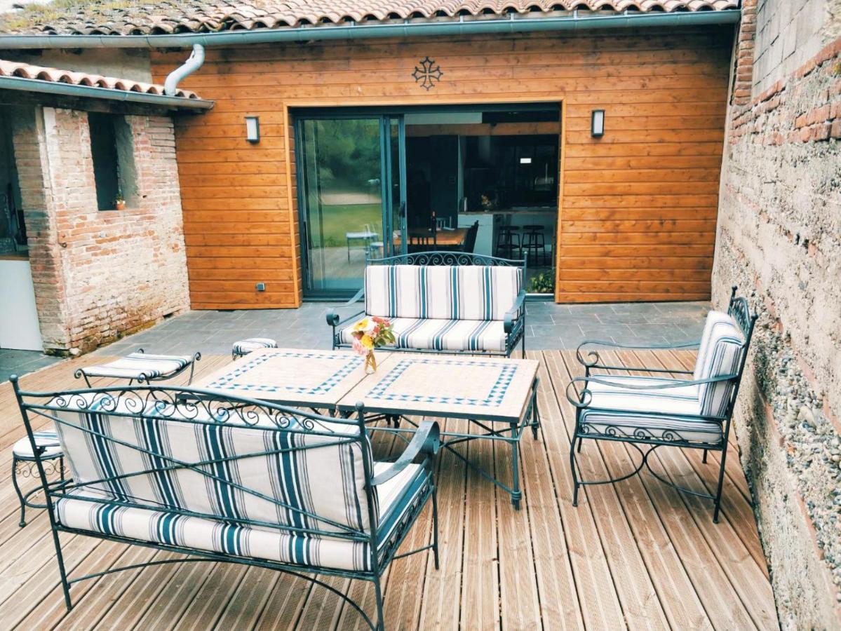 Maison Jardin Petanque, Meett, Airbus, Aeroport, Golf Beauzelle Eksteriør billede